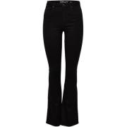 Uitlopende broek Only , Black , Dames