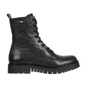 lace ups boot Tommy Jeans , Black , Dames
