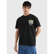 T-Shirts Tommy Jeans , Black , Heren