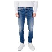 Slim Tapered Jeans Tommy Jeans , Blue , Heren