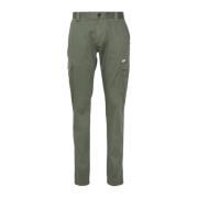 Slim-fit Trousers Tommy Jeans , Green , Dames