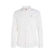 Shirts Tommy Jeans , White , Heren