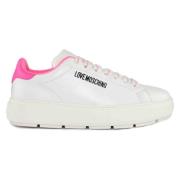 Bianco/Fluo Fuxia Stijlvol Model Love Moschino , White , Dames