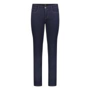 Donkere Rinsewash Slim-fit Jeans Dream D801 MAC , Blue , Dames