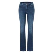 Flared Dream Boot Jeans MAC , Blue , Dames