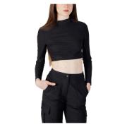 Long Sleeve Tops Calvin Klein Jeans , Black , Dames