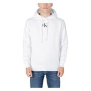 Hoodie Calvin Klein Jeans , White , Heren