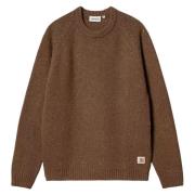 Speckled Tamarind Anglistic Sweater Carhartt Wip , Brown , Dames