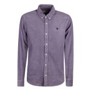 Madison Corduroy Overhemd Carhartt Wip , Purple , Heren
