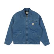 Blauw/Stone Washed OG Detroit Jack Carhartt Wip , Blue , Heren