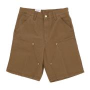 Casual Shorts Carhartt Wip , Brown , Heren