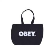 Tote Bags Obey , Black , Dames