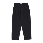 Wide Trousers Obey , Black , Heren