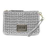 Clutch Tas Versace Jeans Couture , Gray , Dames