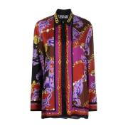 Rode Aw23 Dames Casual Shirt Versace Jeans Couture , Multicolor , Dame...