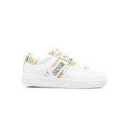 Barocco Witte Sneakers Versace Jeans Couture , White , Dames