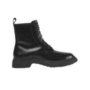 Damesleren veterschoenen met lichte zool en OrthoLite® inlegzool Campe...