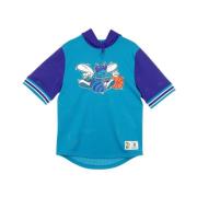 Lichte sweatshirt met een capuchon Korte mouw Mitchell & Ness , Blue ,...