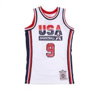 Basketball jersey NBA authentiek Mitchell & Ness , White , Heren