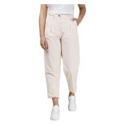 Trousers White Sand , Pink , Dames