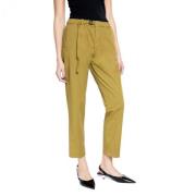 Trousers White Sand , Green , Dames