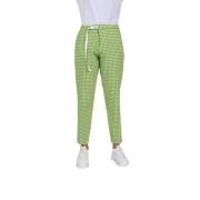 Stijlvolle Broek White Sand , Green , Dames