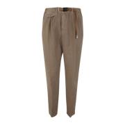 Tapered Trousers White Sand , Beige , Heren