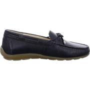 Comfortabele leren damesloafer ara , Blue , Dames