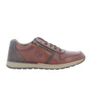 Stijlvolle Cognac Sneakers Rieker , Brown , Heren