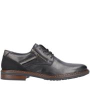 Klassieke Gesloten Formele Schoenen Rieker , Black , Heren