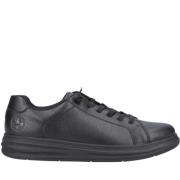 Comfortabele en stijlvolle lage herensneakers Rieker , Black , Heren