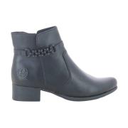 Zwarte Damesschoenen Rieker , Black , Dames