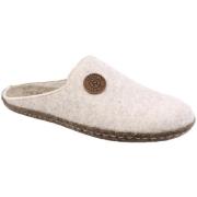 Lichte vilten pantoffels met zachte zool Rohde , White , Dames