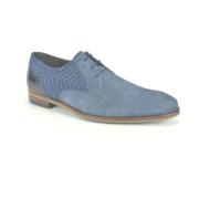 Business Shoes Floris van Bommel , Blue , Heren