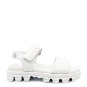 Schattige witte platte sandalen Kennel & Schmenger , White , Dames