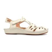 Elegante Vallarta Dames Sandaal Pikolinos , White , Dames