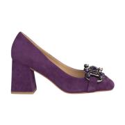 Pumps met Stijgbeugelbanddecoratie Alma EN Pena , Purple , Dames