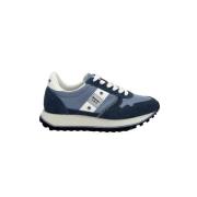 Blauwgetinte Damessneakers Blauer , Blue , Dames