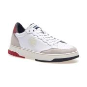 Stijlvolle Suede Sneaker Blauer , White , Heren