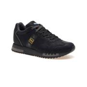 Heren Queen Sneakers Blauer , Black , Heren