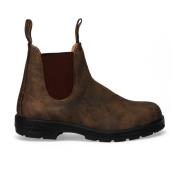 Sportieve Chelsea-stijl Laarzen in Bruin Blundstone , Brown , Heren