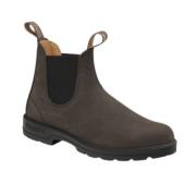 Bruin Nubuck Stijl/Model Blundstone , Brown , Heren