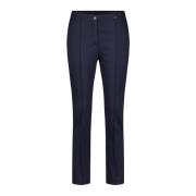 Gestikte Broek Marc Cain , Blue , Dames