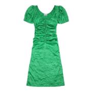 Midi Dresses Ganni , Green , Dames