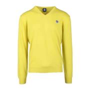 V-neck Knitwear North Sails , Yellow , Heren