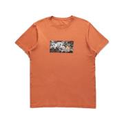 T-shirts Maharishi , Orange , Heren