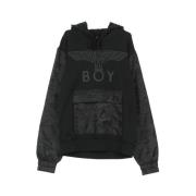 Camo kap sweatshirt met capuchon BOY London , Black , Heren