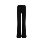 Zwarte viscose blend broek - Stijlvol en comfortabel Etro , Black , Da...