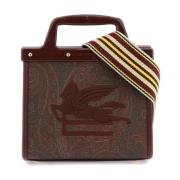 Love Trotter Tote Bag Etro , Red , Dames