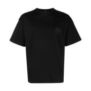Zwarte T-shirts en Polos Etro , Black , Heren